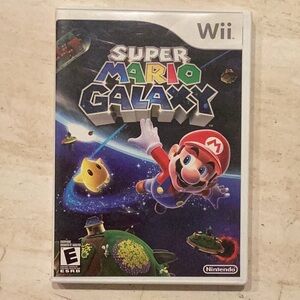 Super Mario Galaxy Nintendo Wii Game Complete CIB